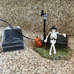 Village Accessories Department, 56 resting my bones, Halloween battery operated